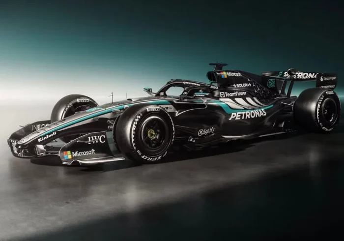Mercedes-AMG revela el diseño de su monoplaza para esta temporada, más pequeño y estrecho