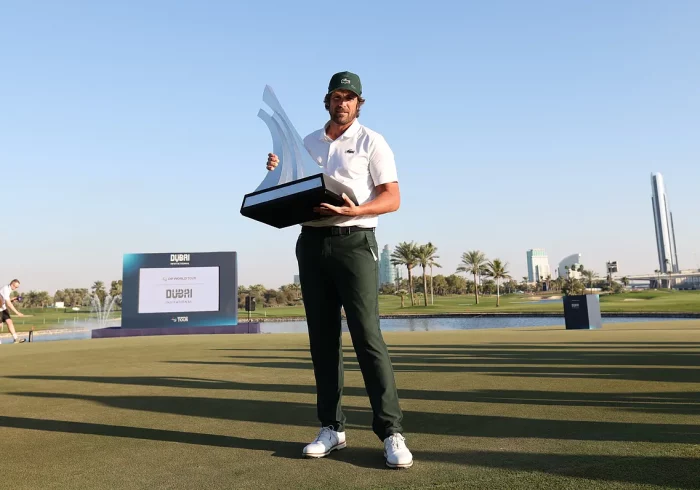 Nacho Elvira logra su victoria más importante en el primer torneo del año en Dubái