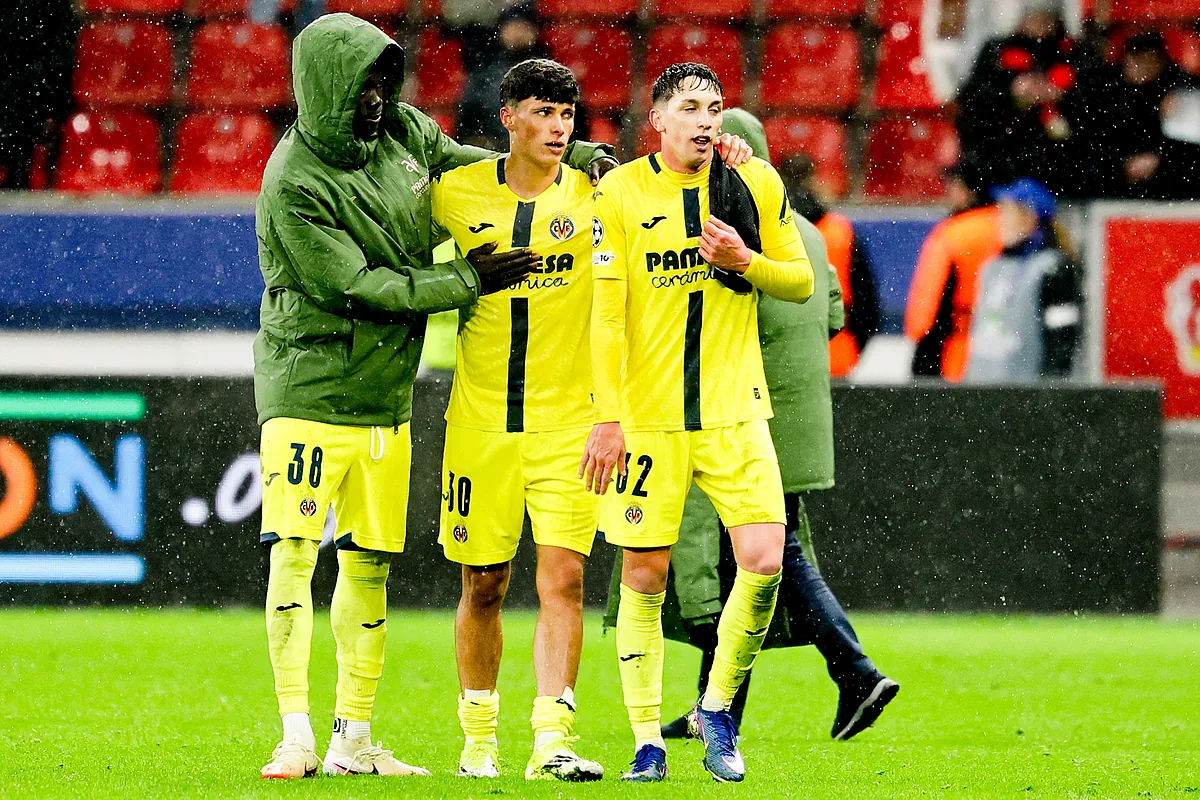 Triste adiós del Villarreal, vapuleado en Leverkusen