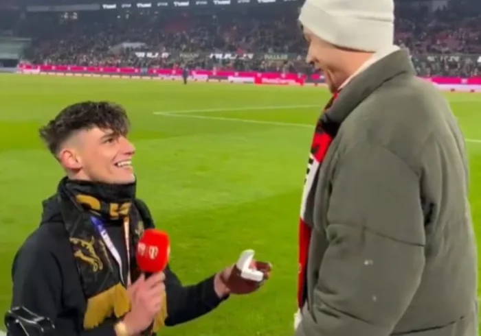 Brutal agresión al árbitro que pidió matrimonio a su novio durante un partido de la Bundesliga