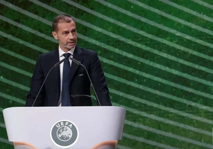 Ceferin: "Estoy muy contento por la vuelta del Madrid y el Barcelona a la familia del fútbol europeo"