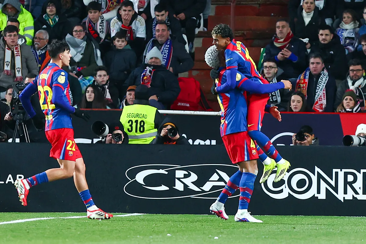 El Barça no puede evitar sufrir en Albacete ni bajo el influjo de Lamine Yamal