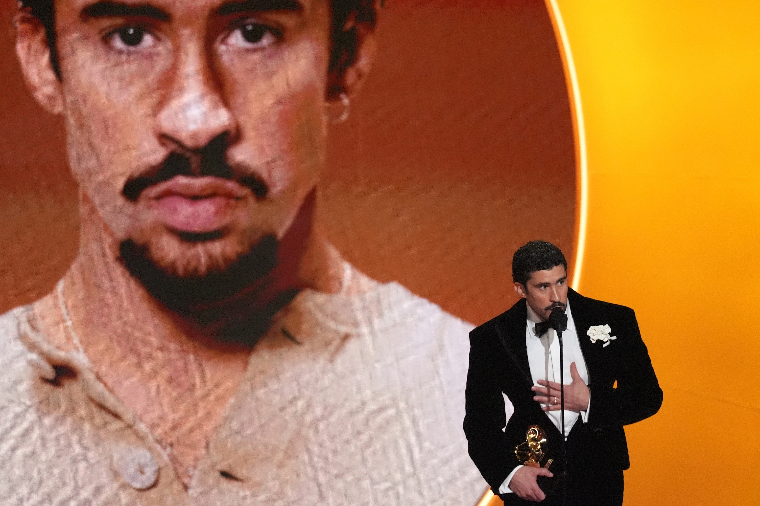 Bad Bunny, en los Grammy.