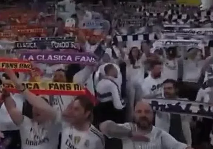 Expulsan del Bernabéu a un aficionado del Real Madrid por hacer desde la grada el saludo nazi