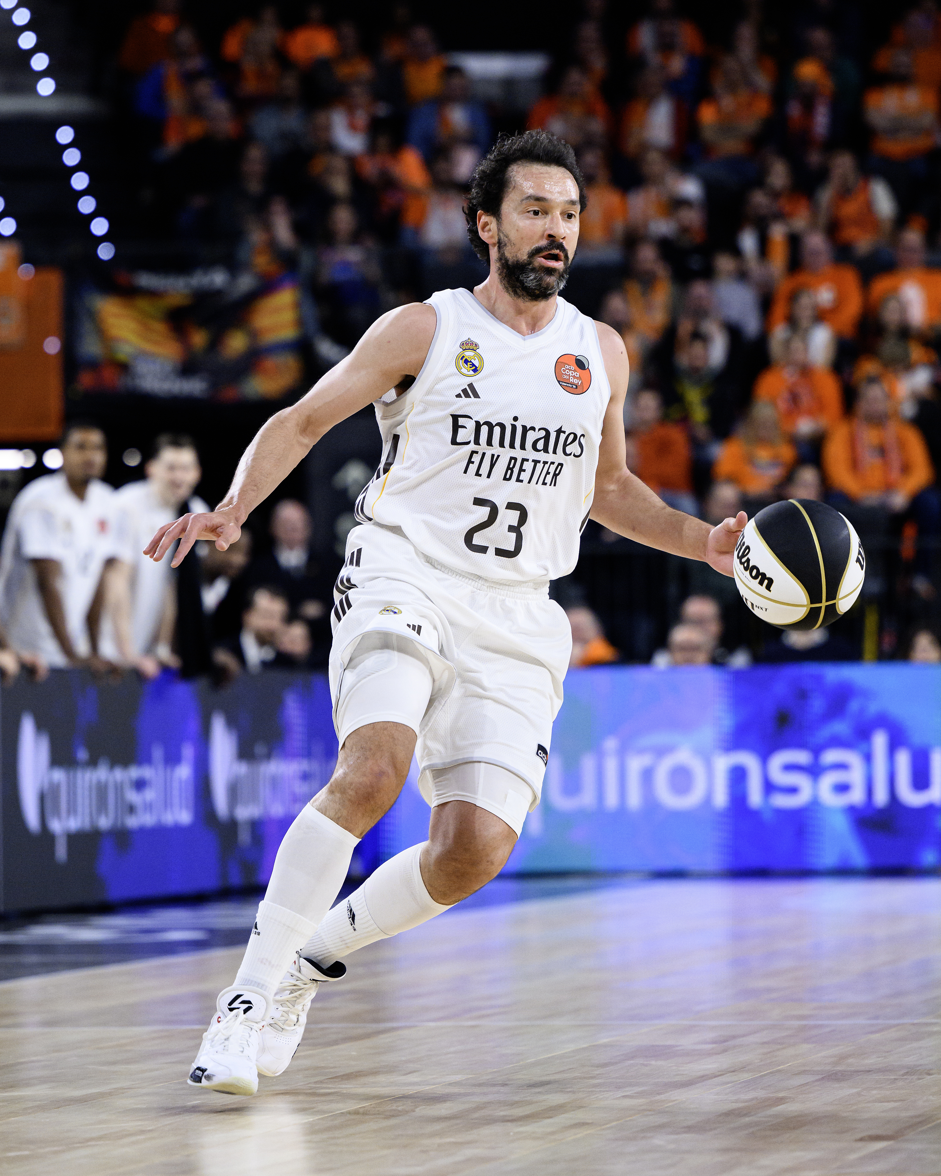 Sergio Llull, en el partido de cuartos contra el Unicaja.-