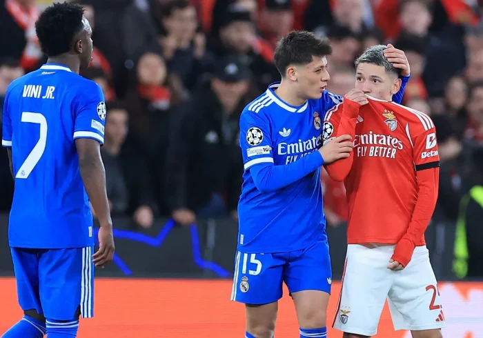 La UEFA suspende provisionalmente Prestianni tras el incidente racista con Vinicius