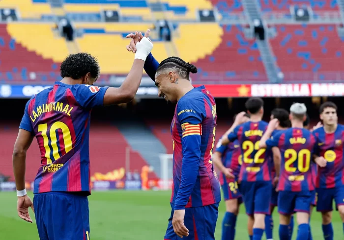 Lamine Yamal catapulta al Barça ante el Villarreal