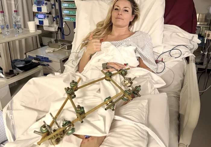 Lindsey Vonn será operada por cuarta vez en Italia antes de "volver a casa"