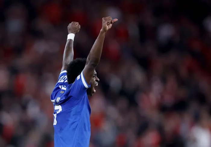 Vinicius acabó con un gran partido