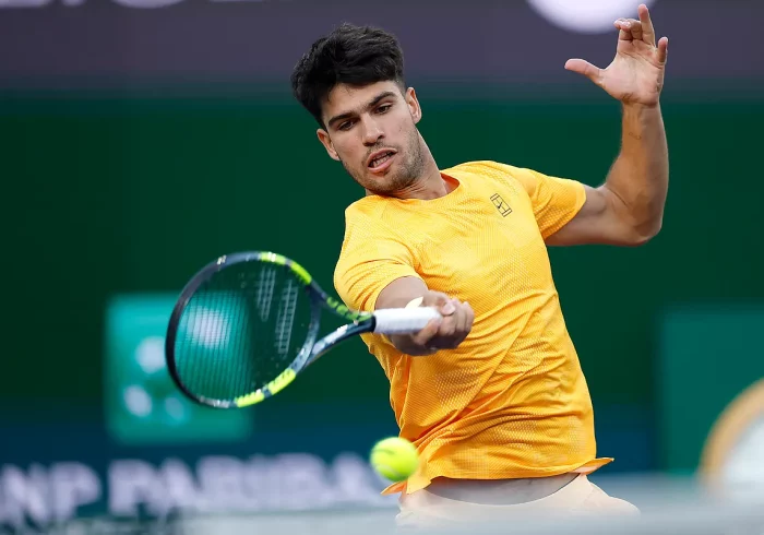 Alcaraz barre de nuevo a Dimitrov en su debut en Indian Wells