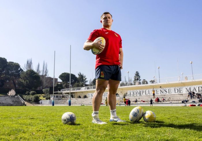Álvaro García, de jugar al rugby "por error" a ser uno de los capitanes de la selección: "No estamos en crisis, estamos en una buena línea"