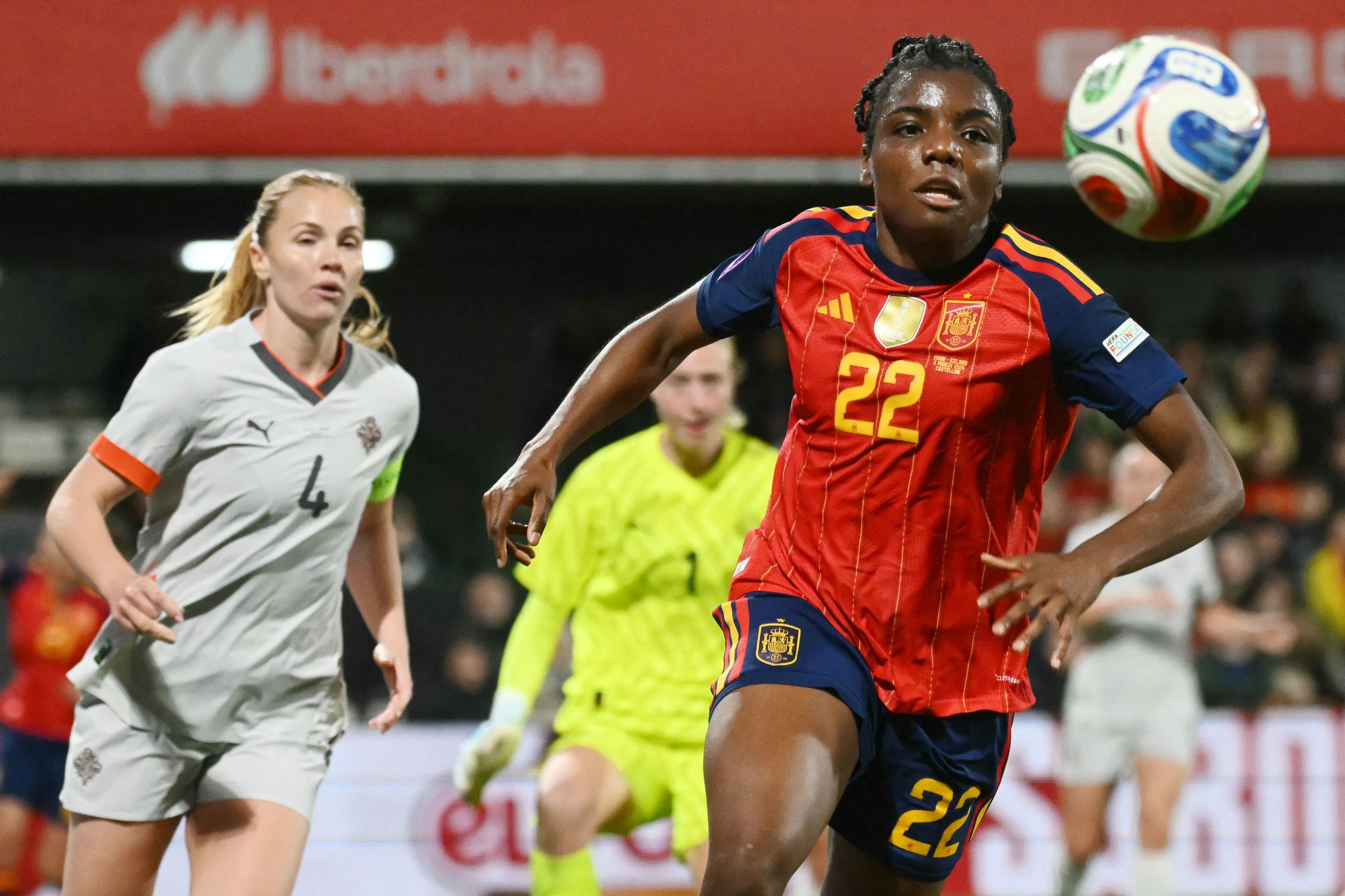 Edna Imade, el martes en Castalia.