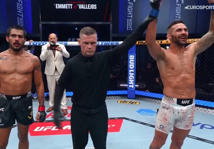 Hecher Sosa hace valer su apellido en la UFC y debuta con victoria frente a Lacerda