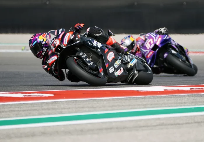 Jorge Martín, nuevo líder del Mundial de MotoGP, tras vencer el sprint en EEUU