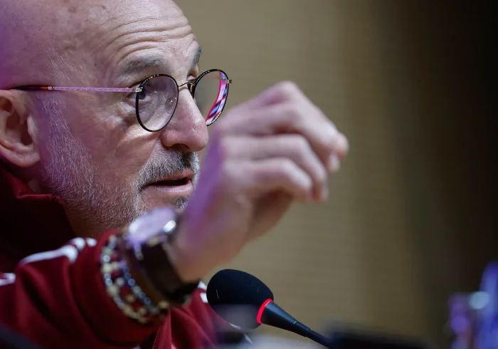 Luis de la Fuente: "La decisión de la portería ya está tomada"