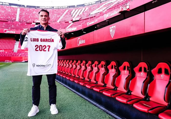 Luis García Plaza, solución de emergencia al luto perpetuo del Sevilla