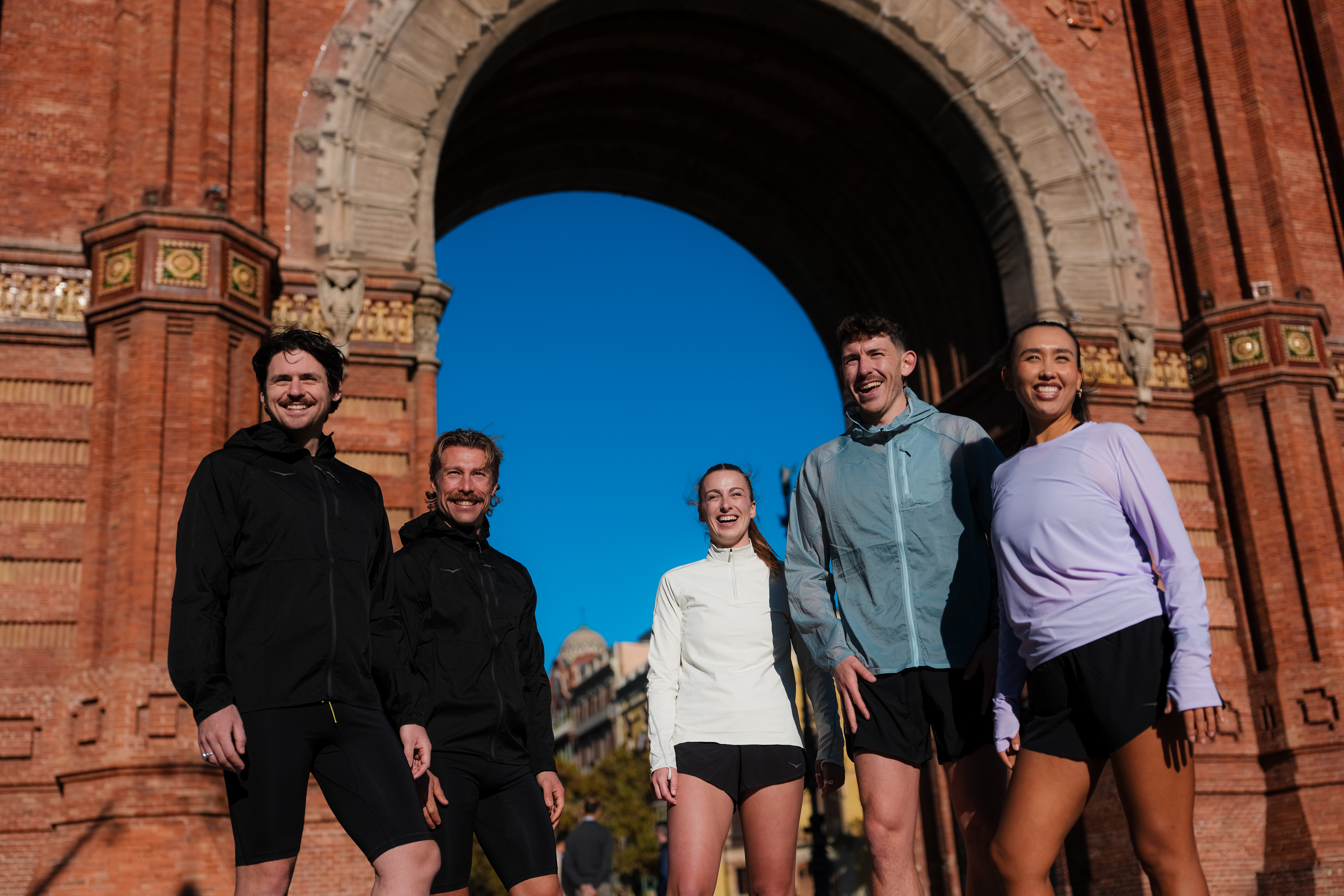 Miembros del club Razze, esta semana.