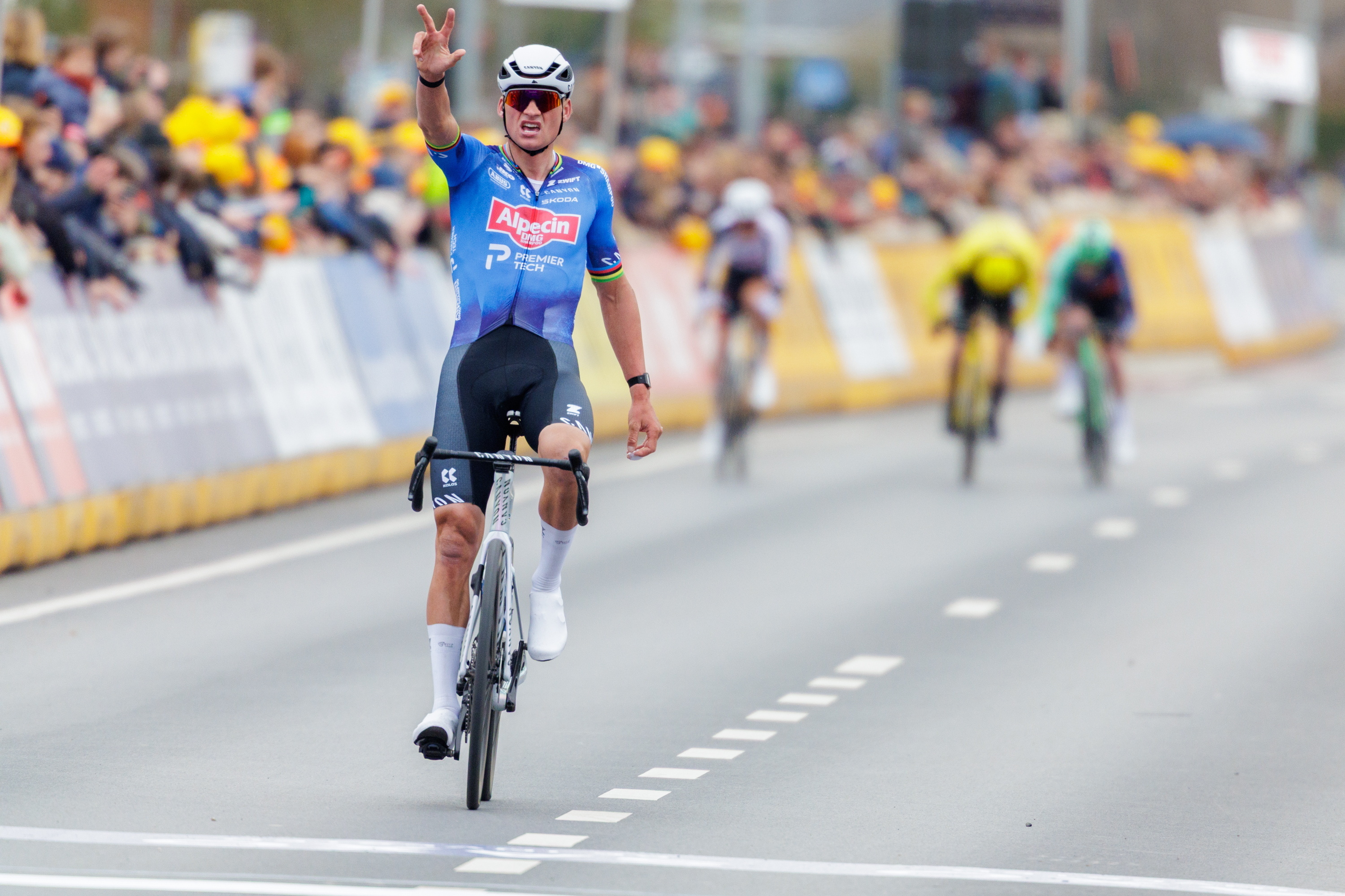 Mathieu van der Poel, ganador el pasado lunes en la E3 Saxo Classic.