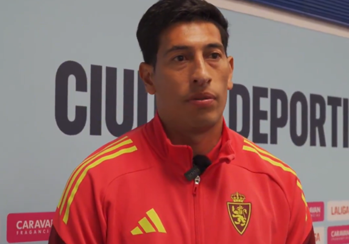 Esteban Andrada, portero del Zaragoza, o el ataque de locura de un hombre tranquilo: "Me sorprendió, le conozco y nunca tuvo una reacción así"