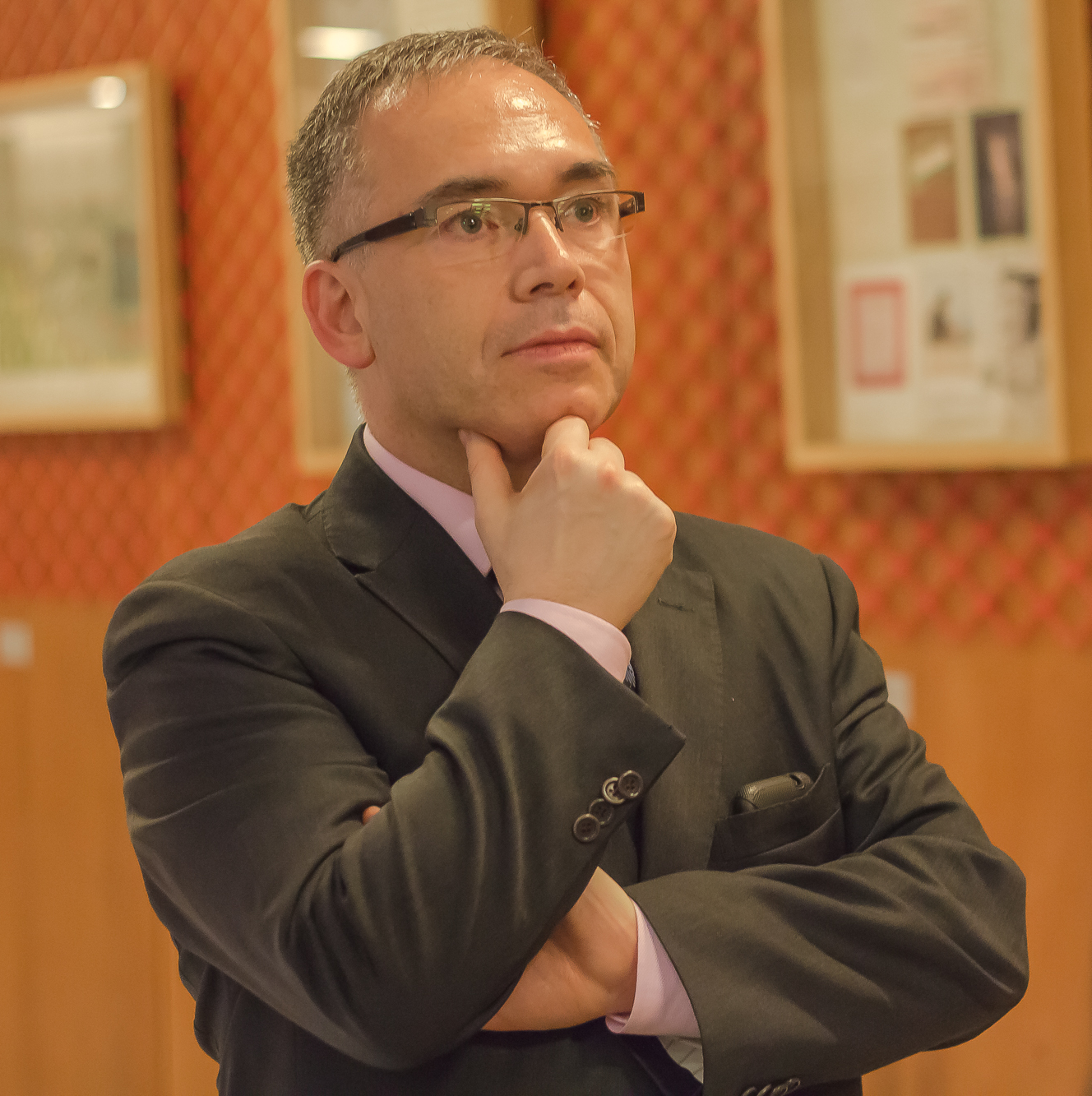 Retrato de Leandro Shara.