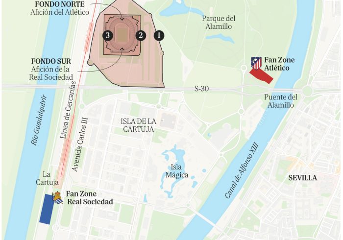 Máxima tensión por los ultras en el dispositivo policial de la final de Copa del Rey: "Sabemos que van a intentar quedar"