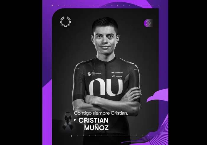 Muere en Oviedo el ciclista colombiano Cristian Muñoz tras sufrir un accidente en una carrera francesa