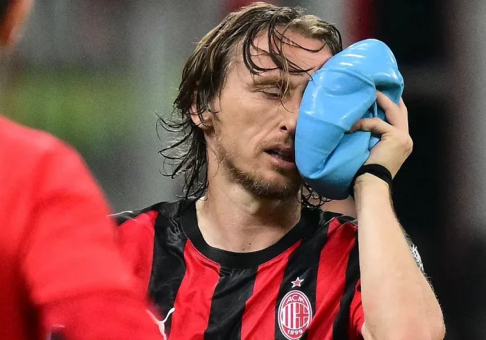 Tiembla Croacia: Modric, operado de una fractura de pómulo a mes y medio del inicio del Mundial