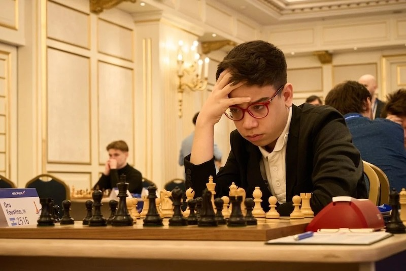 Faustino en el Open de Aeroflot en Moscú.