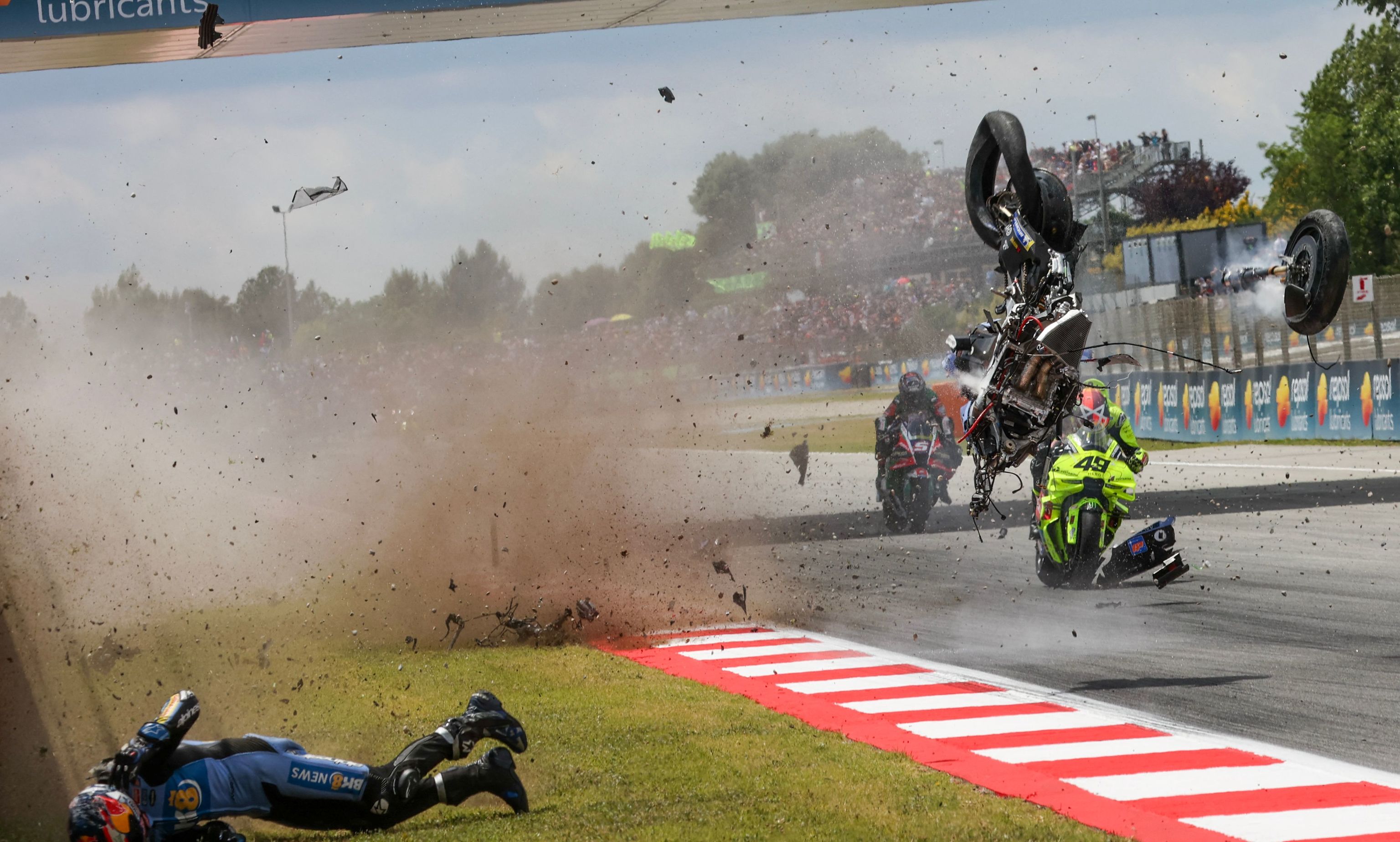 El accidente de Álex Márquez.