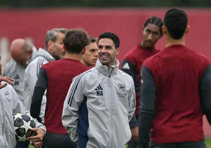 Arteta: "Espero que preparemos bien el partido y salgamos mañana como bestias"