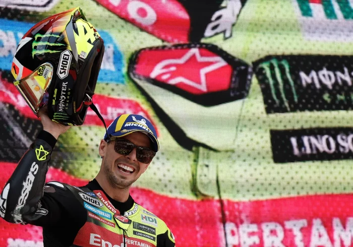 Di Giannantonio se lleva un accidentadísimo Gran Premio de Cataluña