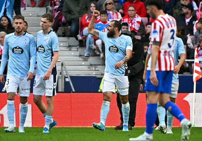 El Atlético prolonga la depresión de Londres y pierde ante el Celta