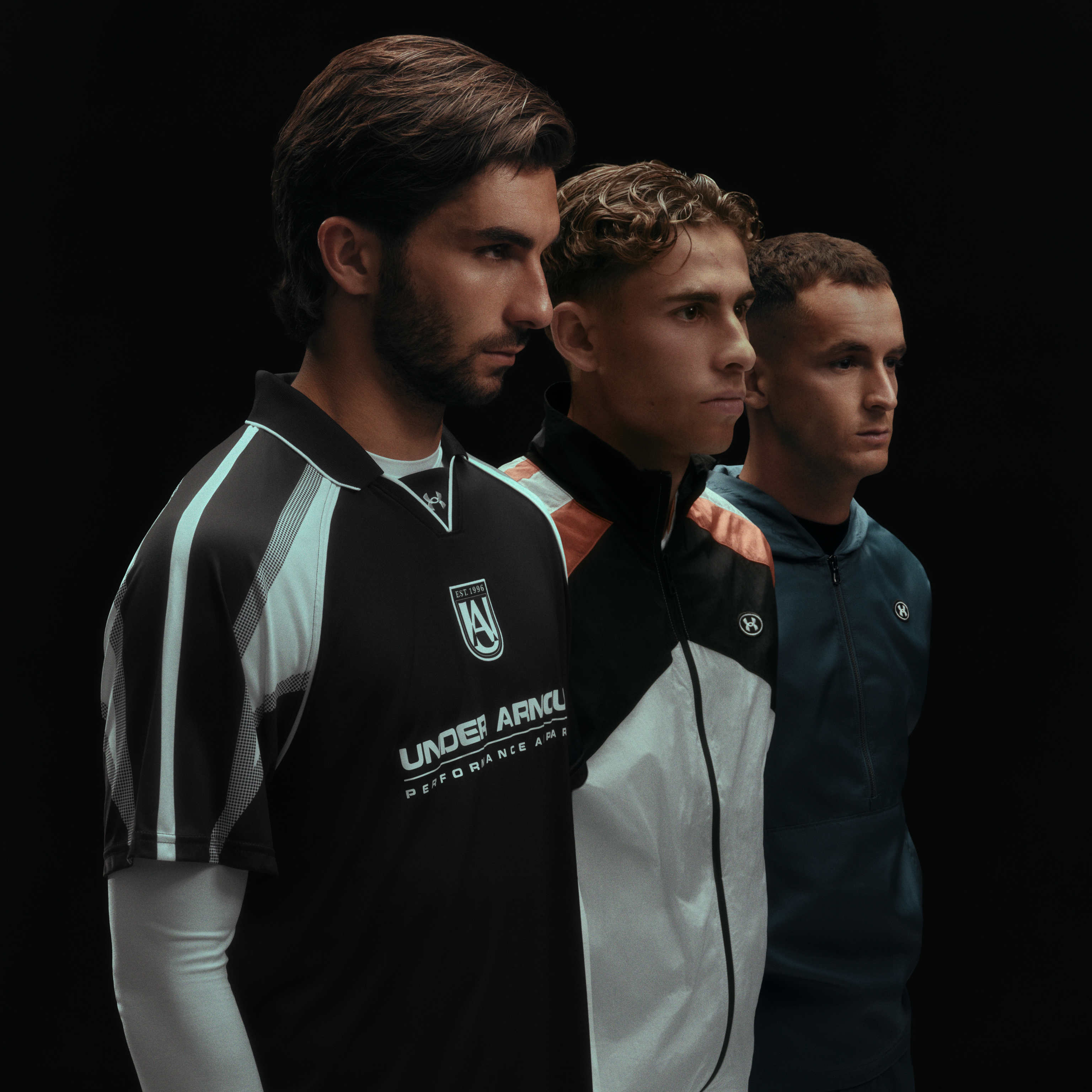 Torres, Fermín y Casadó, en la campaña de Under Armour.