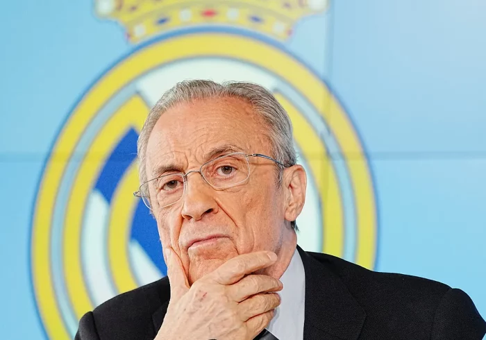 Florentino Pérez convoca elecciones en el Real Madrid en una esperpéntica rueda de prensa: "Me tendrán que echar a tiros"