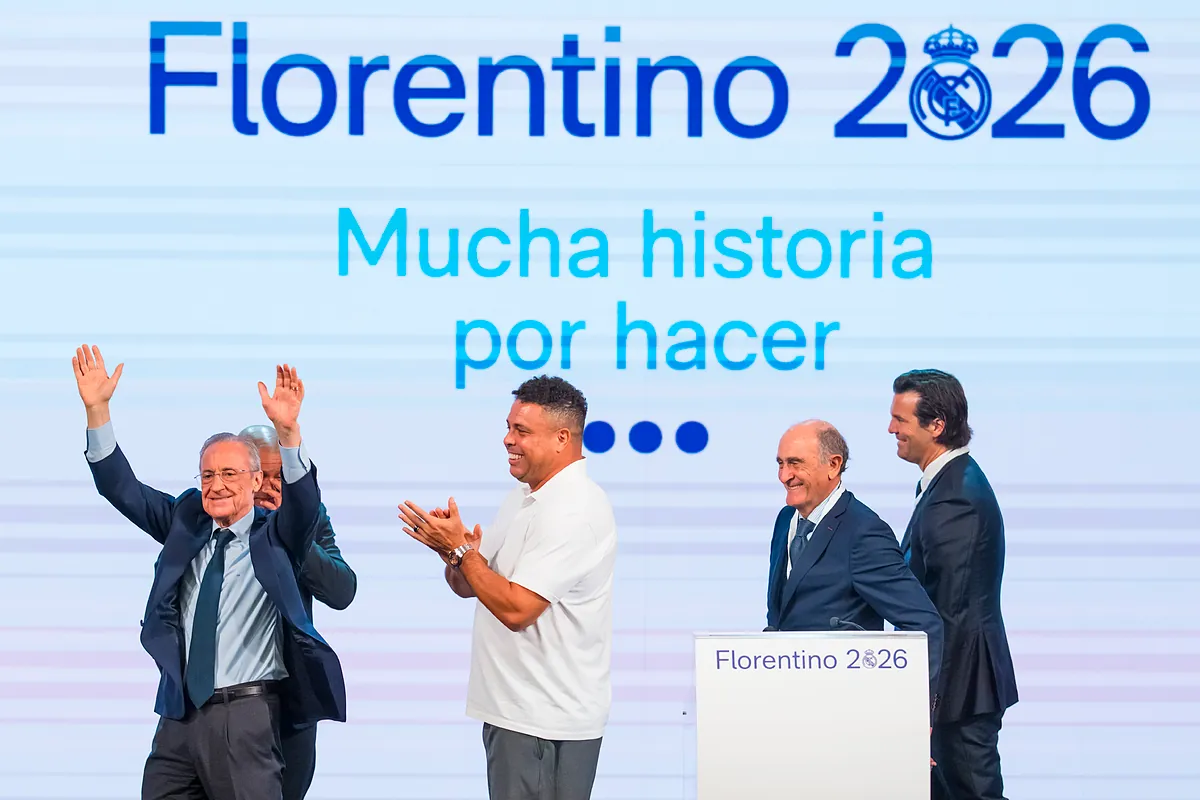 Florentino Pérez presenta su candidatura con un ataque frontal a Riquelme: "Son los mismos de la etapa más siniestra del Real Madrid"