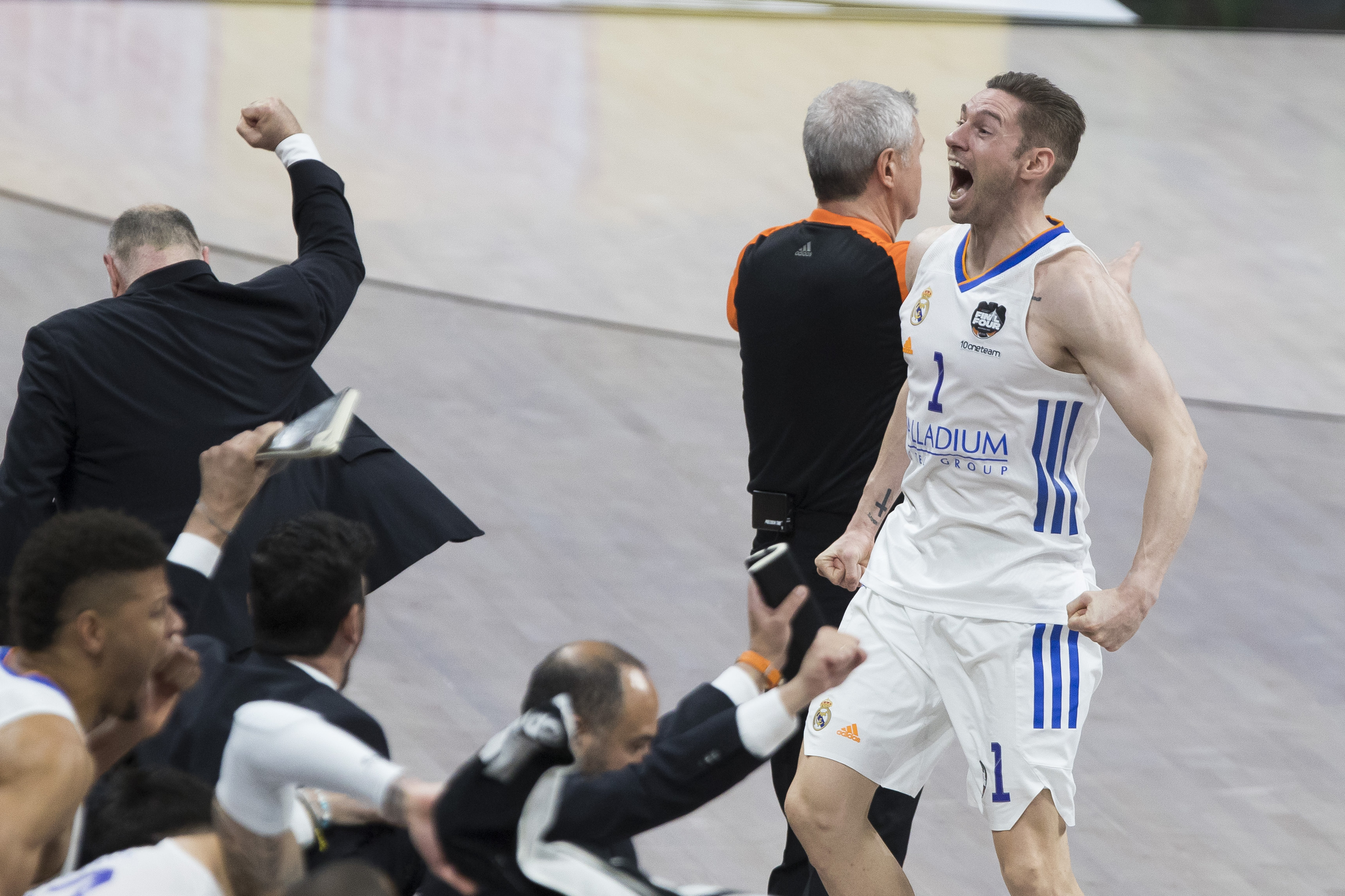 Causeur, durante la Final Four de Belgrado en 2022.