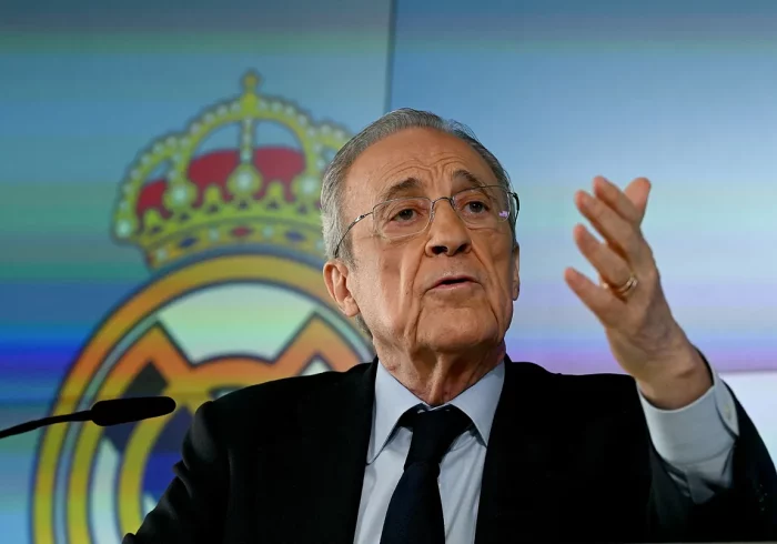 Los árbitros denuncian a Florentino Pérez, al Real Madrid y a su TV ante la Comisión Antiviolencia