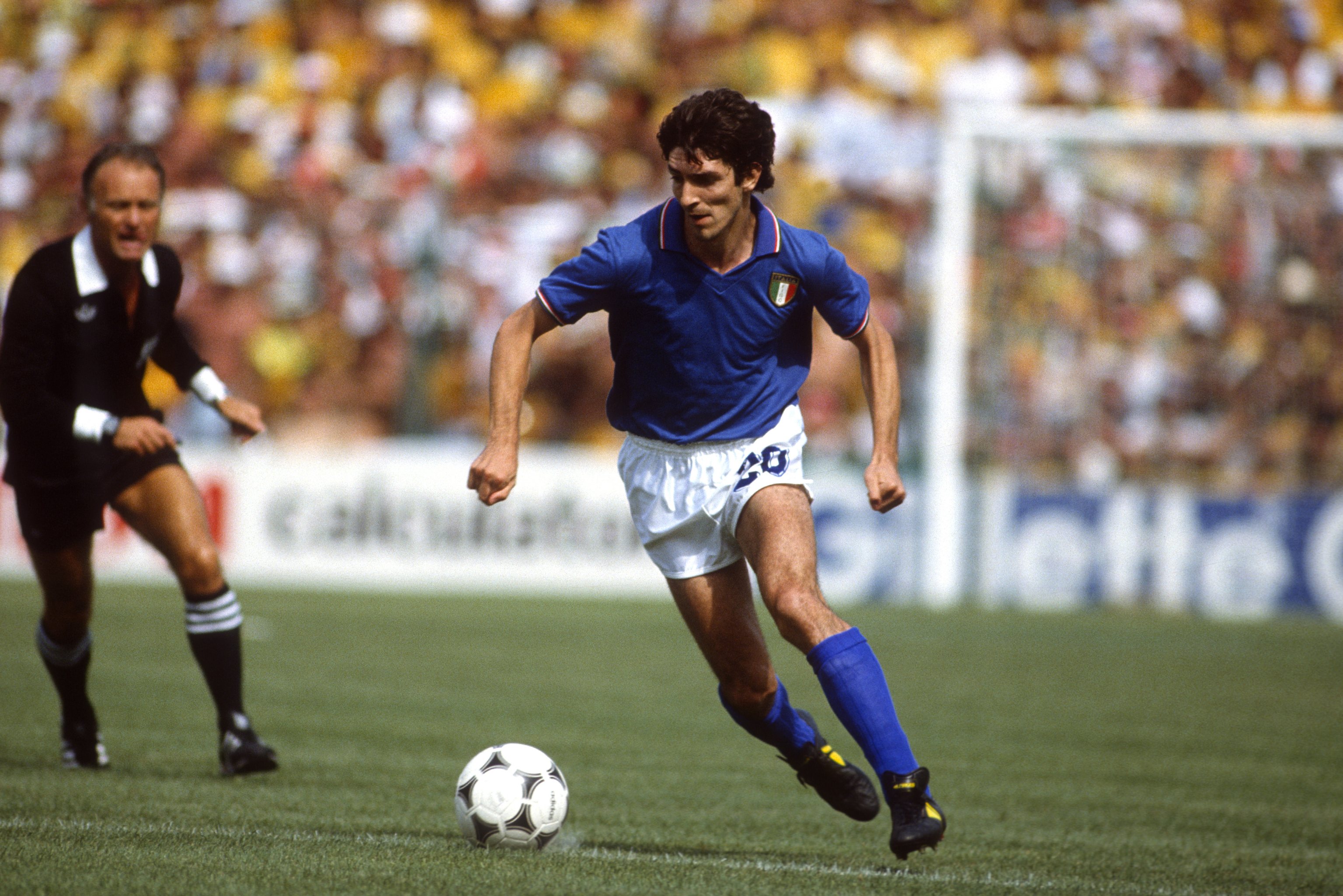 El delantero, en el partido contra Brasil.