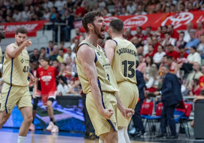 Brizuela guía al Barça en el asalto sin paliativos al pabellón del UCAM Murcia