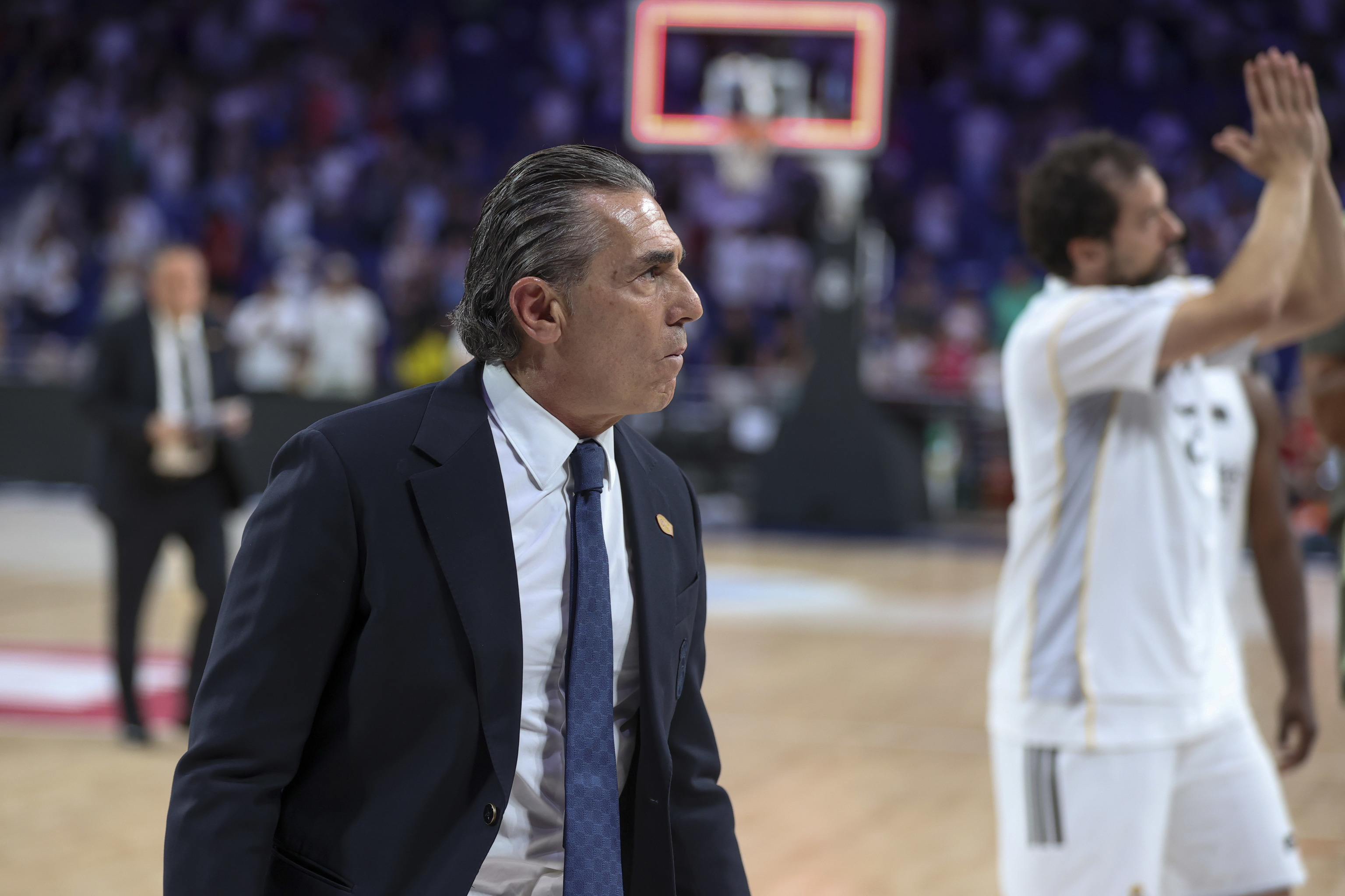 Scariolo, tras perder contra el Tenerife.
