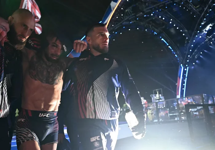 Ilia Topuria y Justin Gaethje suspendidos seis meses sin pelear por obligación médica