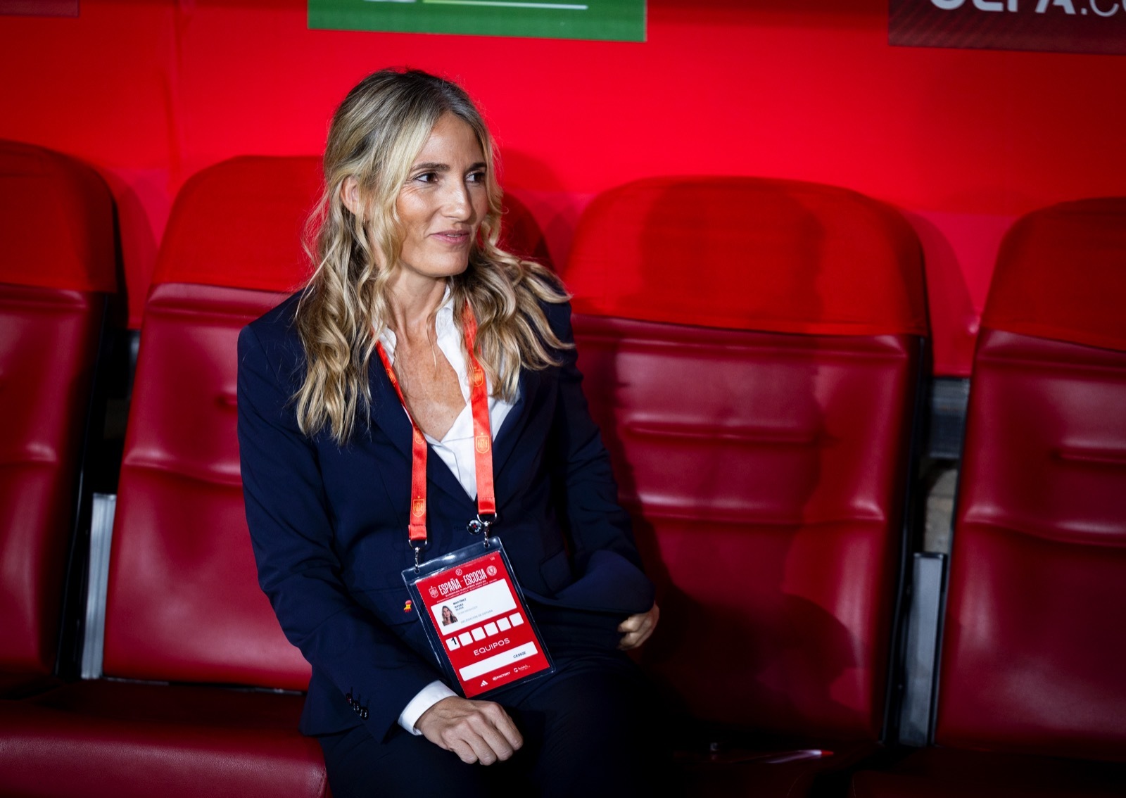 Nuria Martínez, la 'team manager' de la selección española.